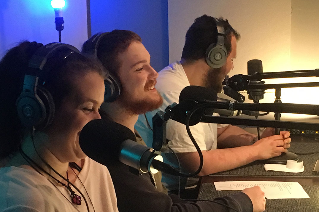 Student Podcasters impress